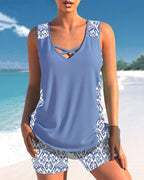 Heidi-Mode | Druck Tankini Set