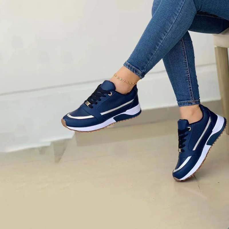 Lässige Plateau-Sneaker