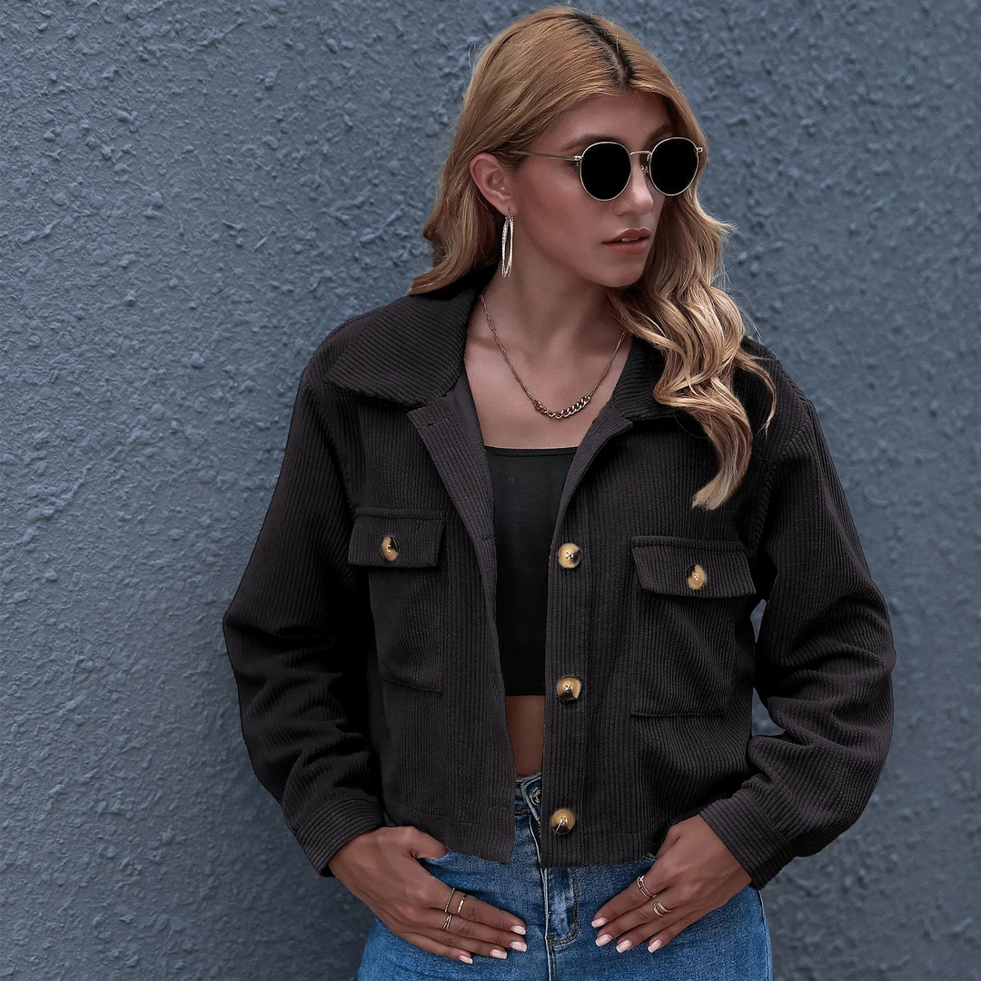 Heidi-Mode | lässige Cordjacke