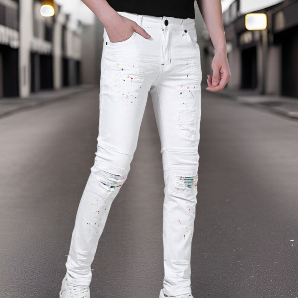 Trendy Jeans aus Stretch