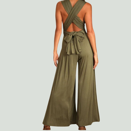 Heidi-Mode | Eleganter Overall mit Kreuzrücken