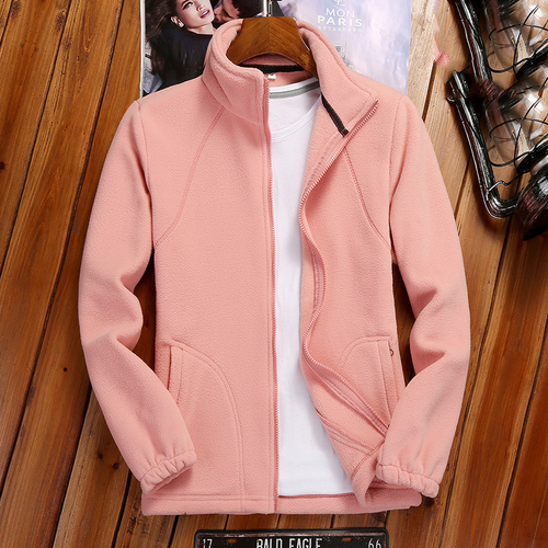 Heidi-Mode | Fleecejacke Damen Reißverschluss-Fleece mit Stehkragen