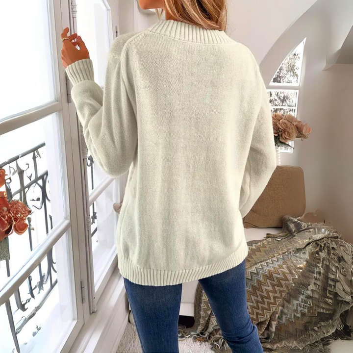 Stilvoller Strickpullover für Damen