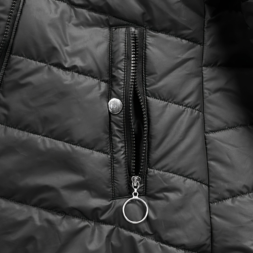 Heidi-Mode | Damen Puffermantel mit Kapuze