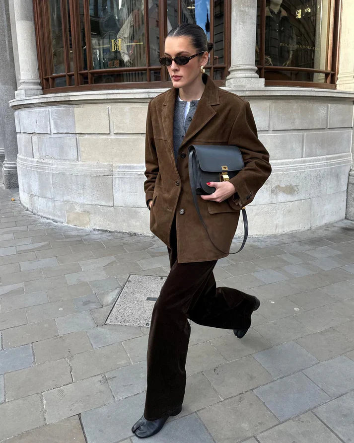 Heidi-Mode | Wildleder Blazer