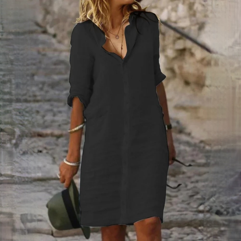 Relaxkleid - Stilvolles Freizeitkleid für die Frau