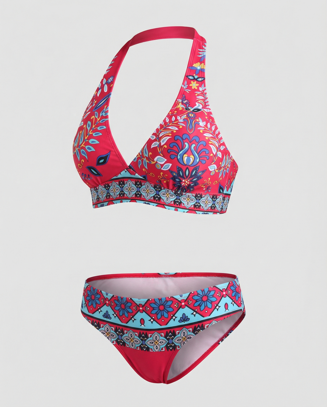 Heidi-Mode | Bikinis mit Floralem und Geometrischem Druck