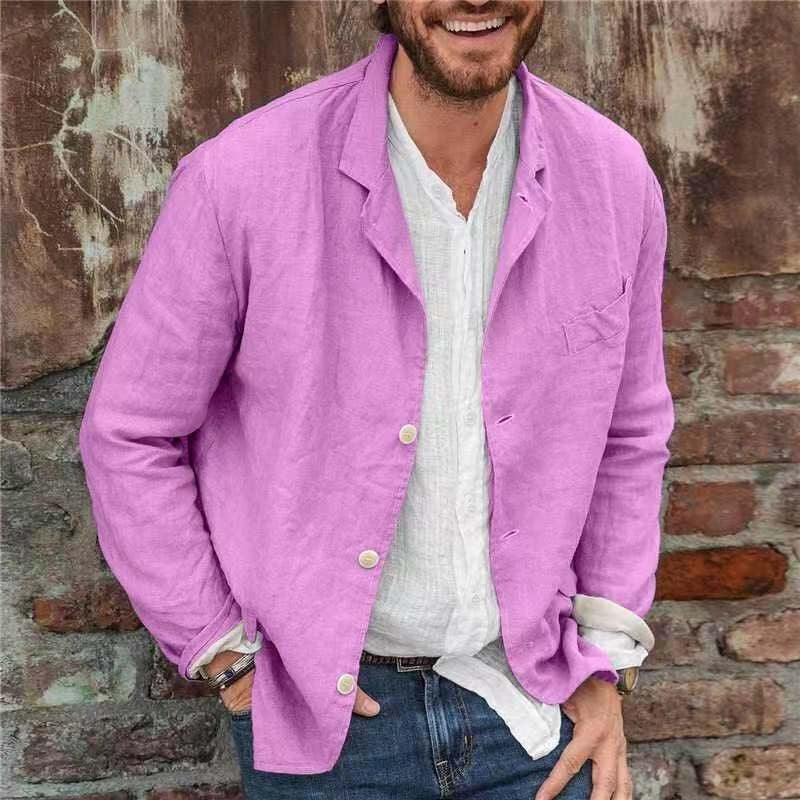Heidi-Mode | Leinenjacke Leichter Komfort und Stil