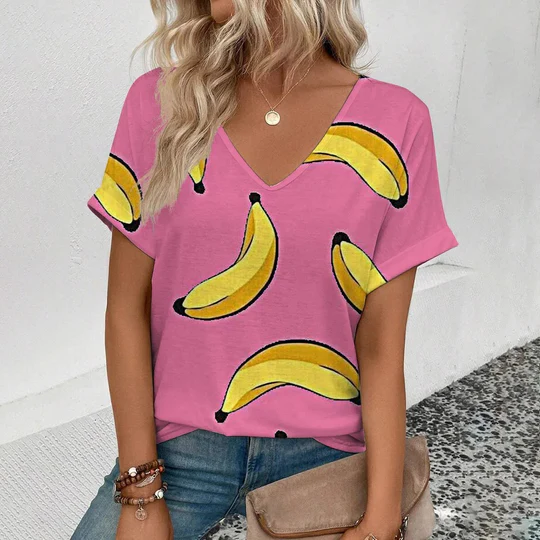 Heidi-Mode | Obst Druck T-Shirt