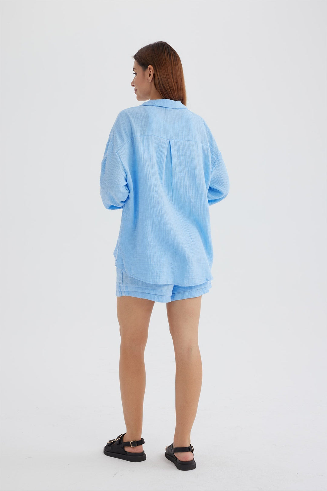 Heidi-Mode | Passforma Langarmshirt und Passende Shorts für Frauen Siena