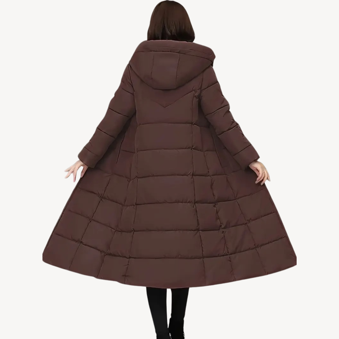 Heidi-Mode | Damen Lange Daunenjacke