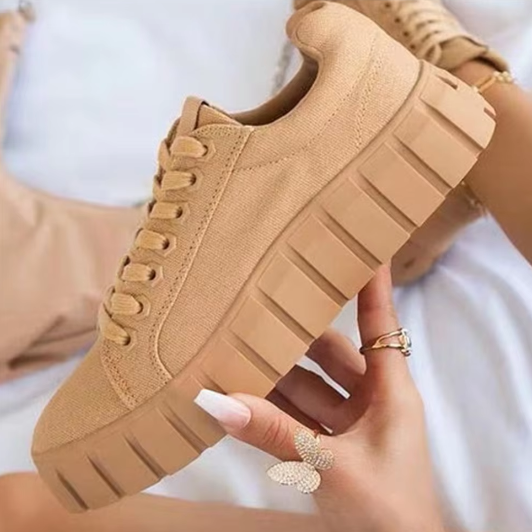 Heidi-Mode | Damen Plateau Sneaker