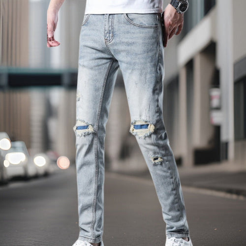 Jeans mit hoher Taille