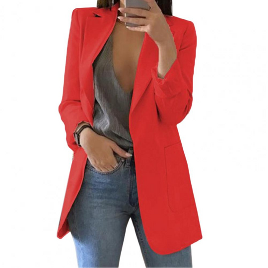 Heidi-Mode | Stilvolle Blaue Jacke für Damen
