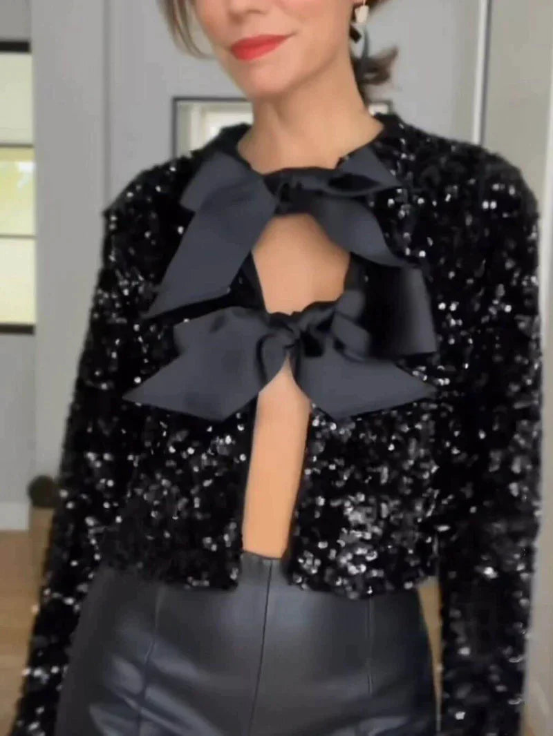 Caroline | Modische Sparkling-Jacke