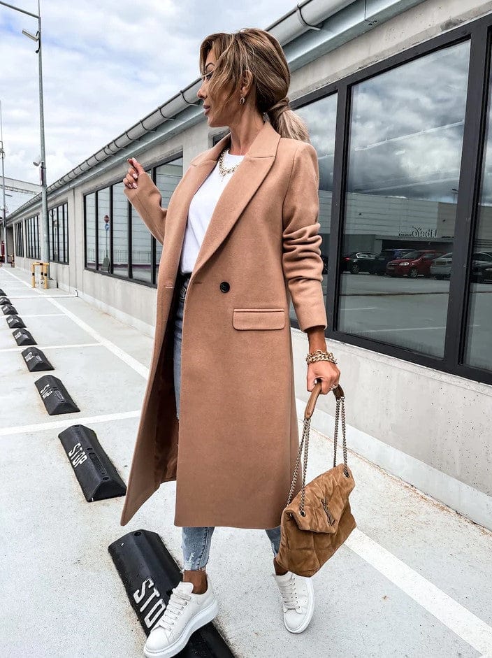 Heidi-Mode | Langes Daunenjacke Eleganter Zeitloser Stil Ideal Für Den Winter