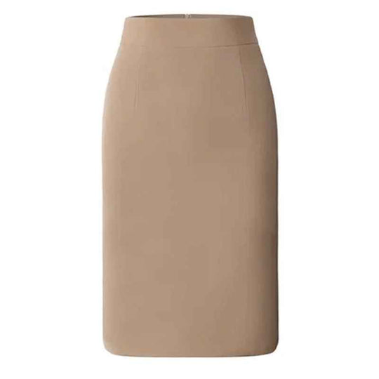 Heidi-Mode | Schlitz Hinten Maxi-Rock Ohne Gürtel