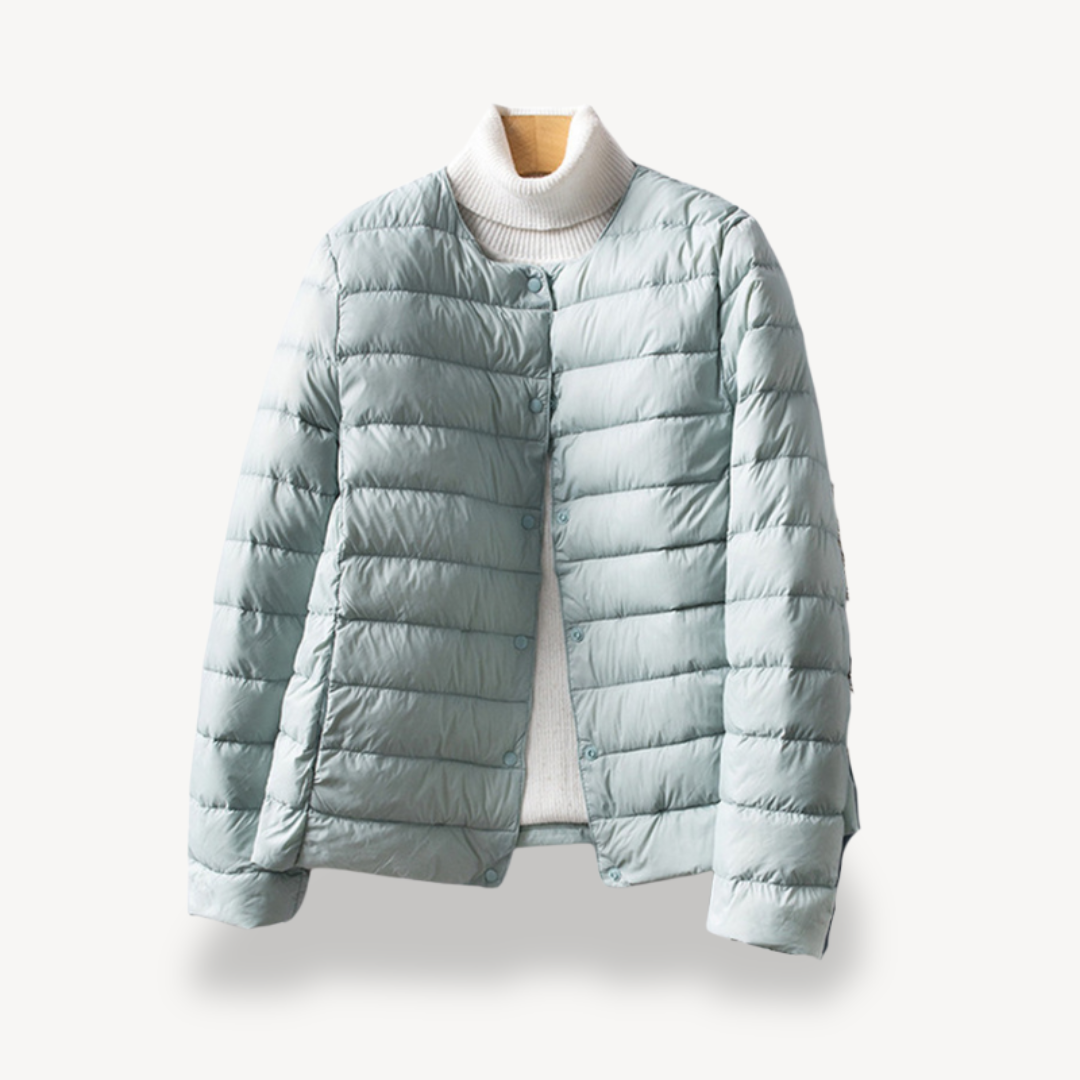 Heidi-Mode | Pufferjacke Leichte Winteroberbekleidung für Frauen