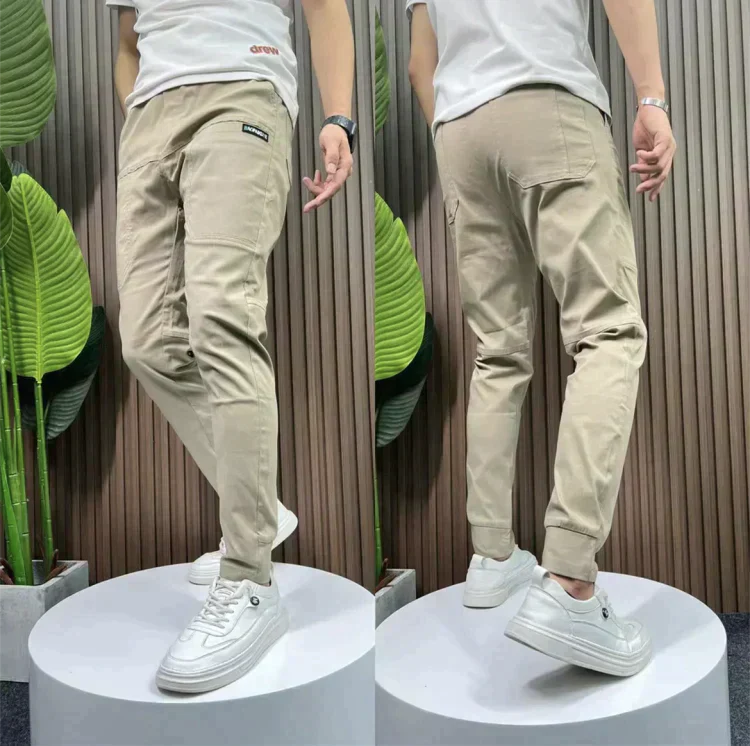 Heidi-Mode | Dehnbare Multi-Taschen Cargo-Hose (Unisex)
