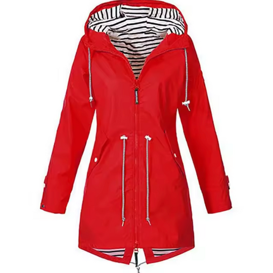Heidi-Mode | Wasserdichte Kapuzenjacke