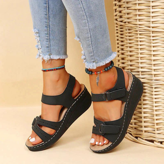 Heidi-Mode | Orthopädische Sandalen | Bequeme und stützende Damensandalen