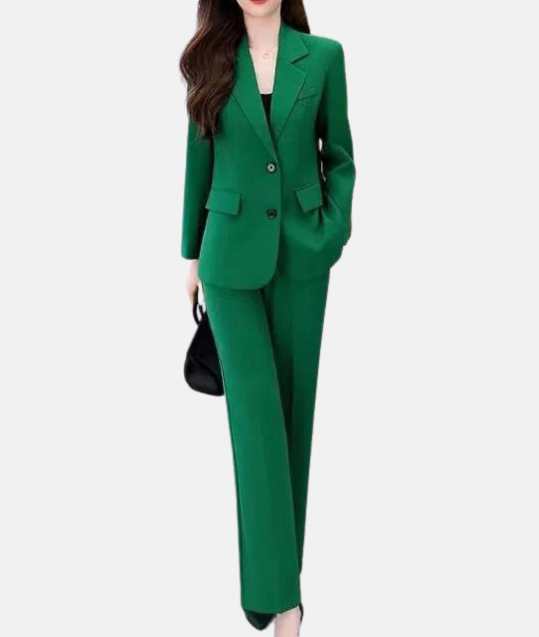 Heidi-Mode - Stilvolles Jumpsuit mit tailliertem Blazer