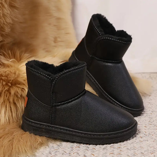 Heidi-Mode |  Winterfeste Mit Fleece Gefütterte Mittelhohe Stiefel