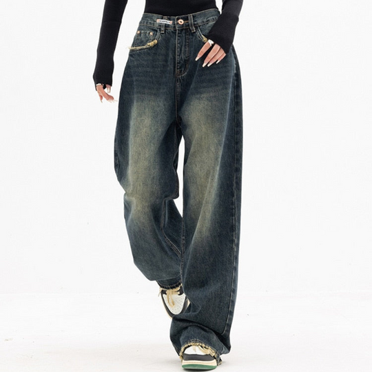 Heidi-Mode - Vintage weite Damenjeans