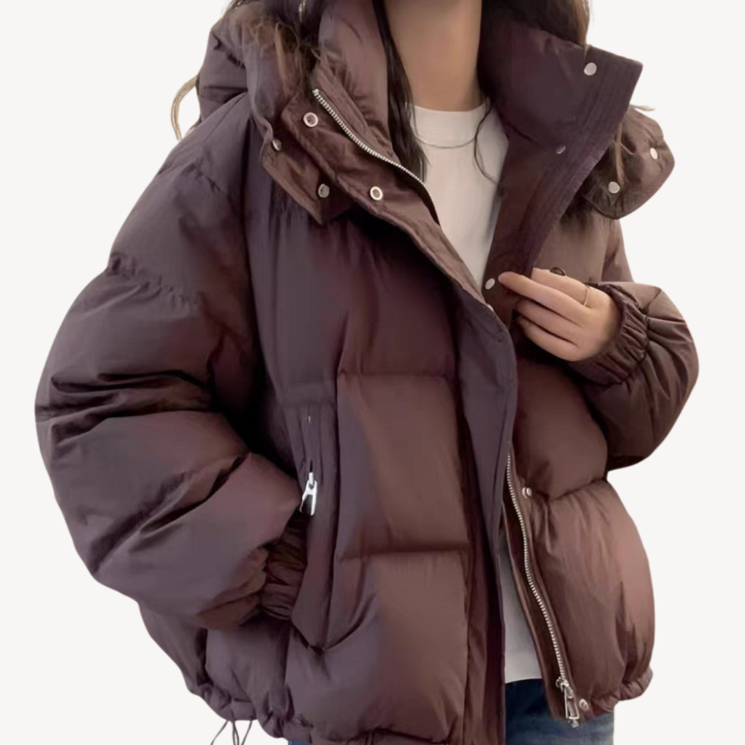 Heidi-Mode | Pufferjacke mit Kapuze für Damen
