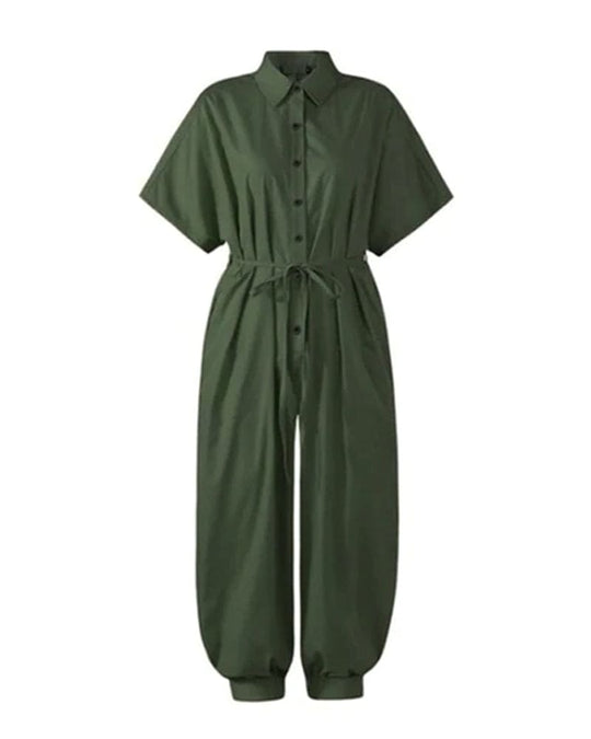 Heidi-Mode | Weinlese Mehrfarbiger Jumpsuit