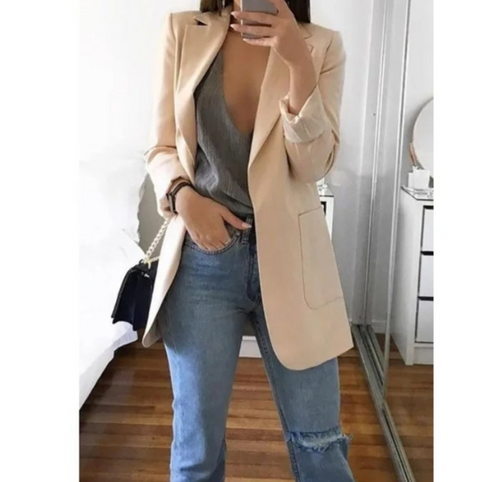 Heidi-Mode | Blazer Lang Damen Blazer