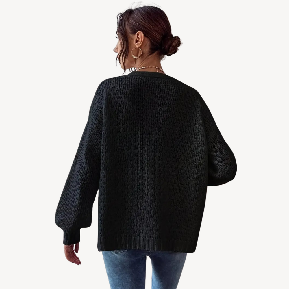 Heidi-Mode | Floral Bestickter Cardigan für Damen