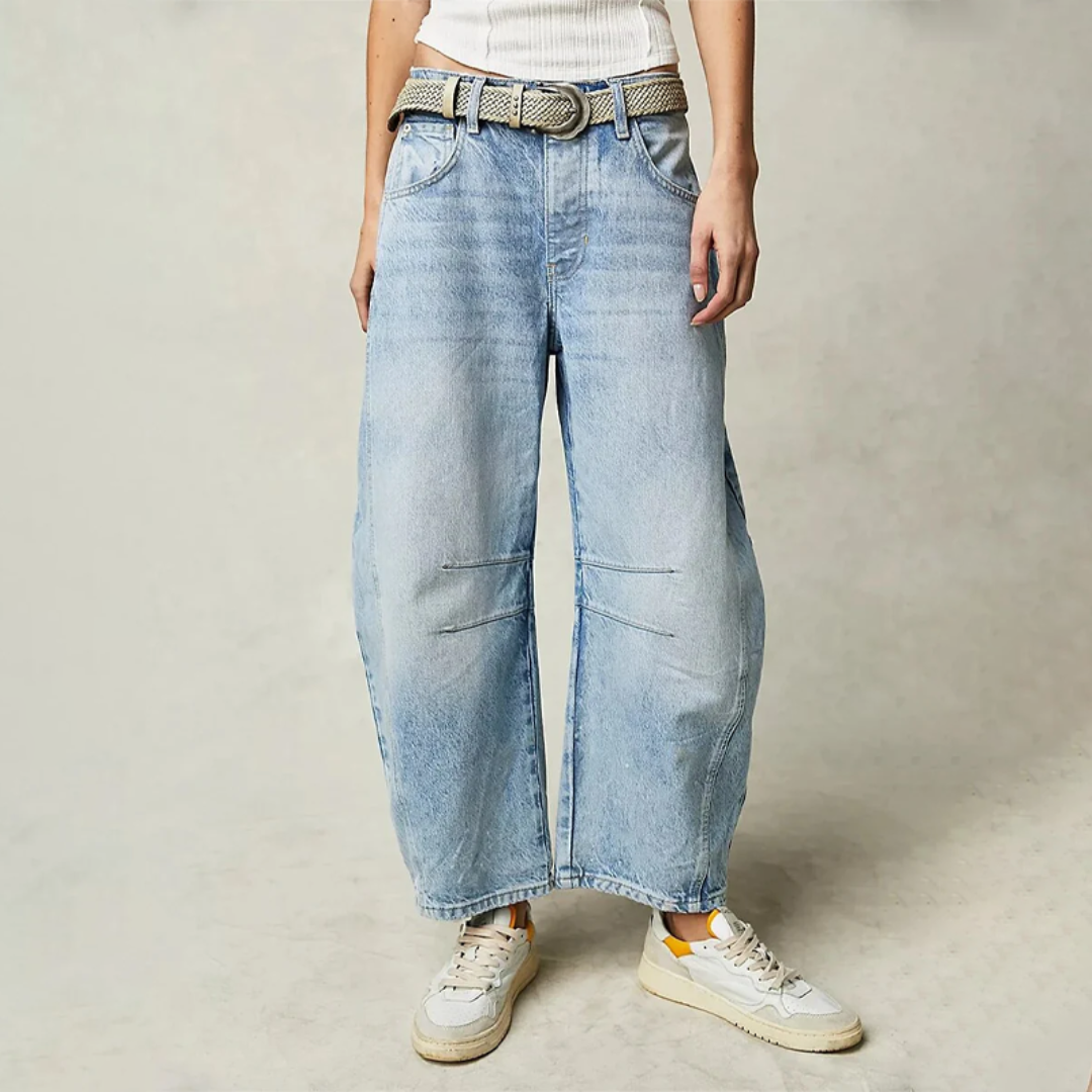 Heidi-Mode | Damen Sommerjeans mit Weitem Schnitt