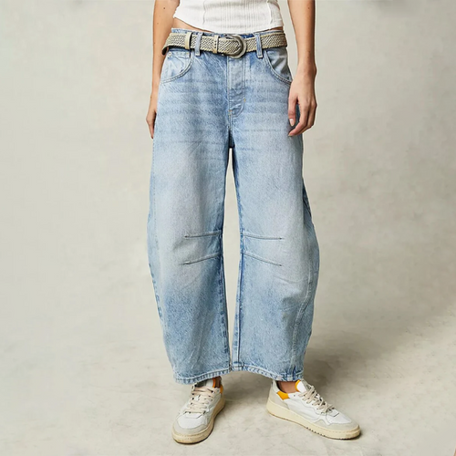 Heidi-Mode | Damen Sommerjeans mit Weitem Schnitt