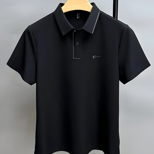 LUXURIÖSES KURZARM-POLOSHIRT 1+1 GRATIS