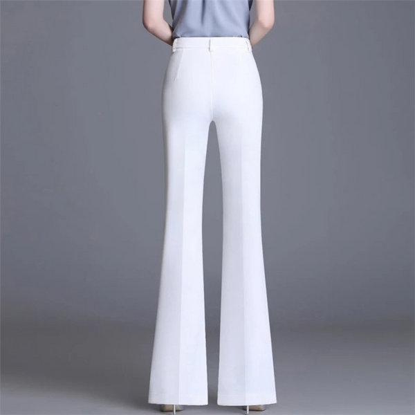 Heidi-Mode | Elegante Enganliegende Hohe Taille Flared Hosen