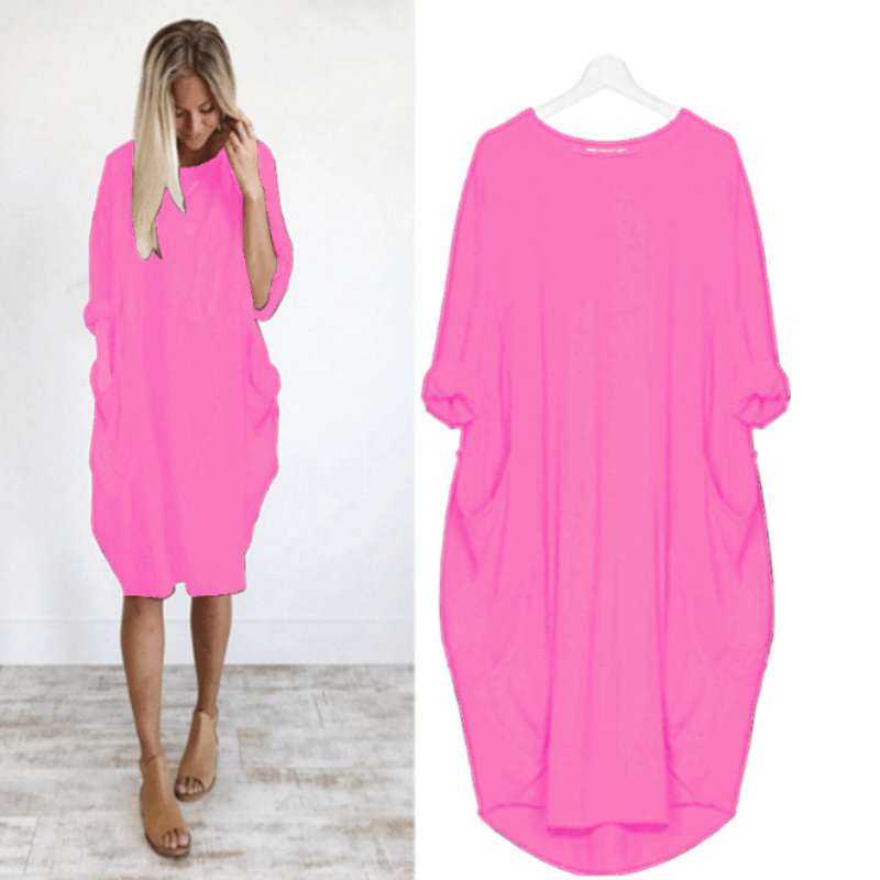 Comfy Casual Damen Kleid