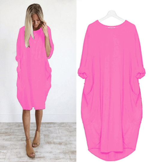 Comfy Casual Damen Kleid