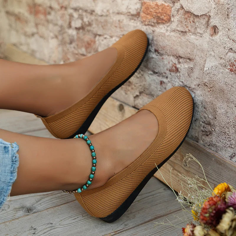 Heidi-Mode | Rutschfeste Schuhe Khaki Ella