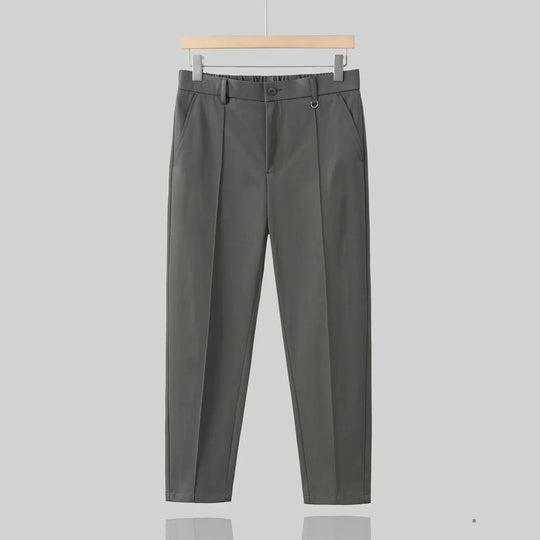 Heidi-Mode | Eenvoudige, kreukvrije, effen kleur pantalon