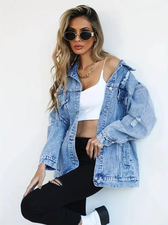 Heidi-Mode | Trendy Oversized Jeans für Frauen