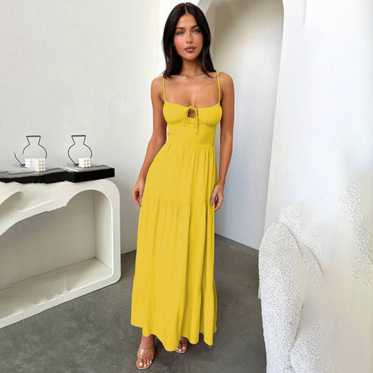 Heidi Mode | Kleid mit Hosenträgern und Neckholder