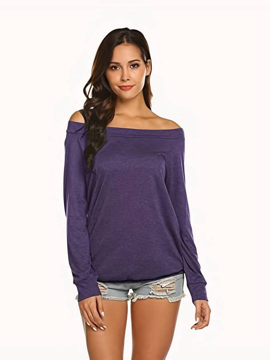 Heidi-Mode | Dünner Pullover mit Einem Schulter