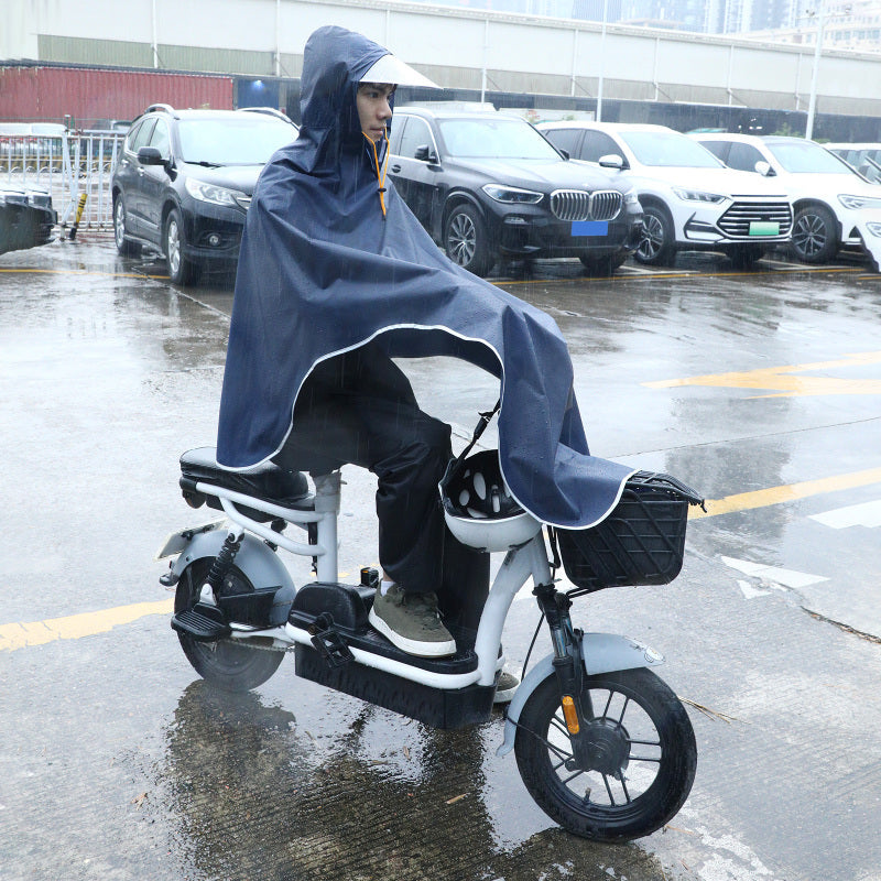 Heidi-Mode | Regenjacke Poncho mit Kapuze