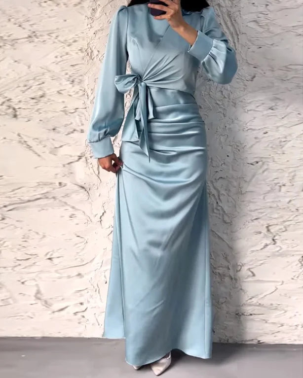 Elegantes Langarmkleid