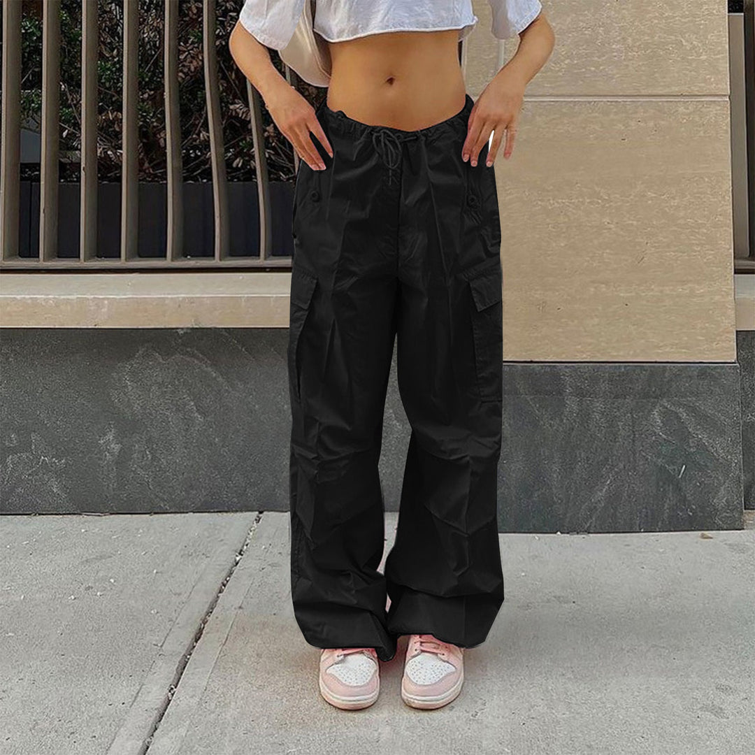 Heidi-Mode | Modische Damen Cargo Shorts mit Schnürung und Taschen