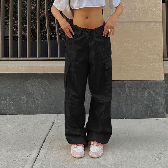 Heidi-Mode | Modische Damen Cargo Shorts mit Schnürung und Taschen