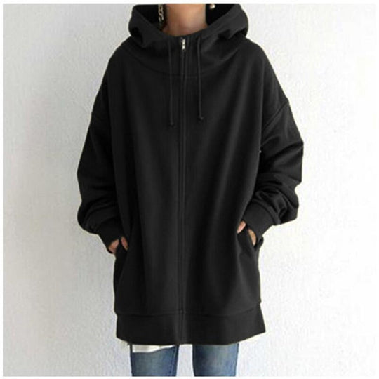 Heidi-Mode | Fleece-Hoodie mit Reißverschluss