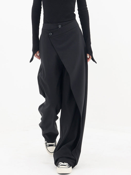 Heidi-Mode | Style Revolution Asymmetrische Baggy-Hose mit Komfort-Design
