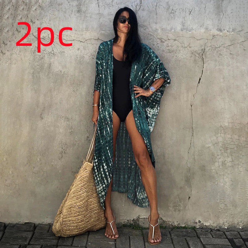 Heidi-Mode | Polyester Damen Strandkleid mit Uv-Schutz